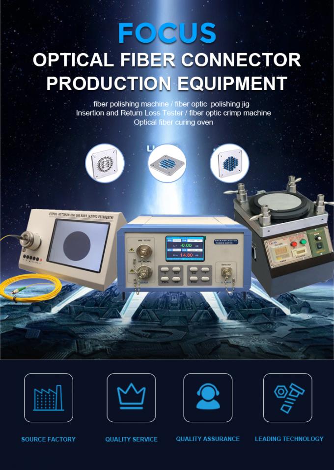 CLX-CH03 Fiber Optic Patchcords IL&RL محطة اختبار نظرة بديلة