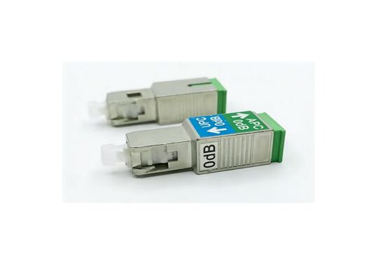 جودة  SC APC Fixed Variable Fiber Optic Attenuator Strong Tensile Resistance For GPON Network مصنع