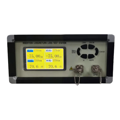 3 كجم EXW FTTH AC260V عالية الدقة آلة اختبار فقدان عودة الألياف البصرية الإدراج