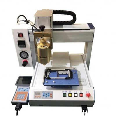 آلة قطرة السيليكون فوق البنفسجية الآلية الفعالة مع طاقة 300 واط ووزن 70 كيلوغرام لتوزيع الغراء الدقيق