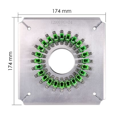 E2000/APC20 أجهزة تصفيف الألياف الضوئية للخدمة في FTTH مع بناء الفولاذ المقاوم للصدأ S136