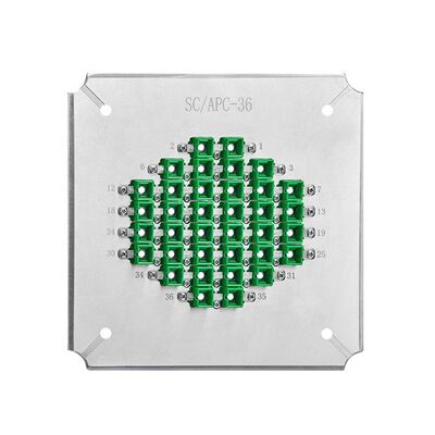36 المواقف ألياف ضوئية جاج البوليسة مع الصلب المقاوم للصدأ S2316 للسيارات الوقودية ضياع العودة ≥60dB