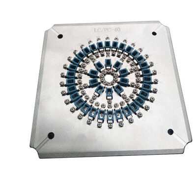 48 منفذ لسي بي سي ألياف ضوئية جاج البوليسة مع الصلب المقاوم للصدأ المقاوم للصدأ للكفاءة العالية طحن