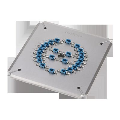 أجهزة التلميع العالمية LC APC 24-Position مع الفولاذ المقاوم للصدأ S136 للتلميع عالي الكفاءة بالألياف الضوئية