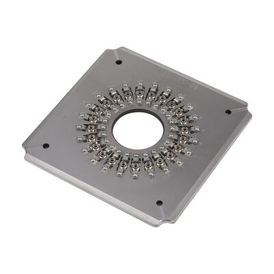 24 بورت إف سي UPC ألياف ضوئية جاج البوليسة مع الصلب المقاوم للصدأ صلب S136 لبرزة الاتصالات عالية الكفاءة