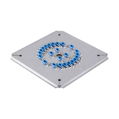 24 مركز LC-APC الملمع مع الفولاذ المقاوم للصدأ S2316 لملمع الألياف الضوئية عالية الكفاءة