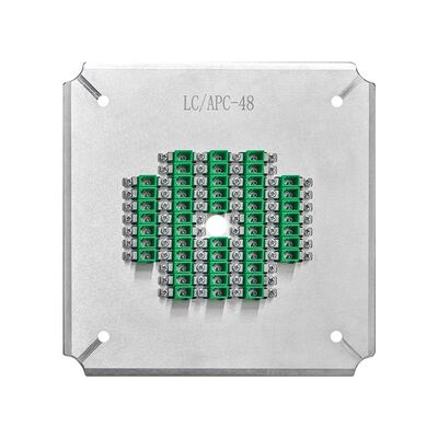 24 مركز LC-APC الملمع مع الفولاذ المقاوم للصدأ S2316 لملمع الألياف الضوئية عالية الكفاءة