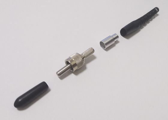 الصناعة الطبية Apc Upc Fiber Patch Cord موصلات مع الطويق المعدني