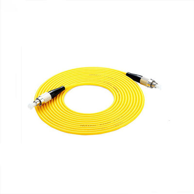 FC UPC إلى FC PC سلك تصحيح الألياف البصرية 9/125 Simplex 2.0 3.0mm كابل مضاد للسقوط