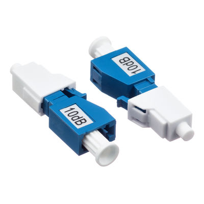LC / UPC 5dB Simplex SM مخفف الألياف البصرية MM 1300nm الطول الموجي