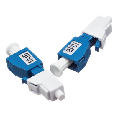 LC / UPC 5dB Simplex SM مخفف الألياف البصرية MM 1300nm الطول الموجي