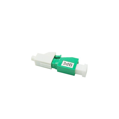 وضع واحد 3dB APC LC الألياف البصرية المخفف نوع المكونات 1310 / 1550nm الطول الموجي